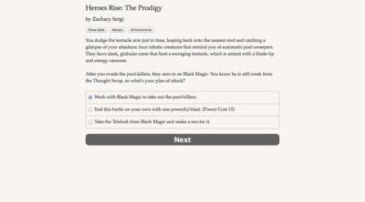Screenshot of Heroes Rise: The Prodigy