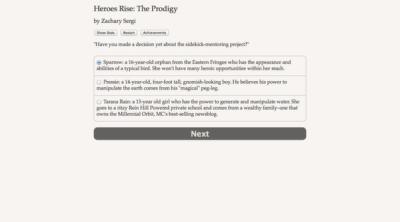 Screenshot of Heroes Rise: The Prodigy