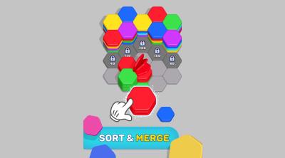 Screenshot of Hexa Sort