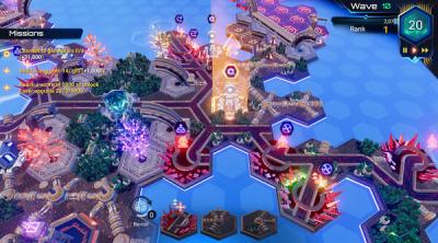 Screenshot of HexaScape: Cyber Defense