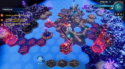 Screenshot of HexaScape: Cyber Defense