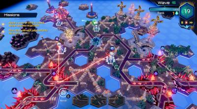 Screenshot of HexaScape: Cyber Defense
