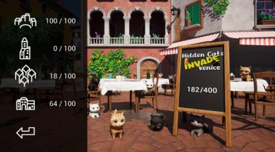 Screenshot of Hidden Cats Invade Venice