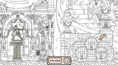 Screenshot of Hidden Cats: Rome