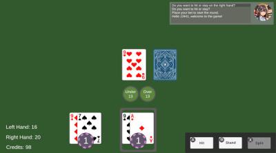 Screenshot of Hit and Stand Blackjack