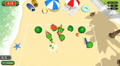 Screenshot of Hit! Spin! Watermelon Party