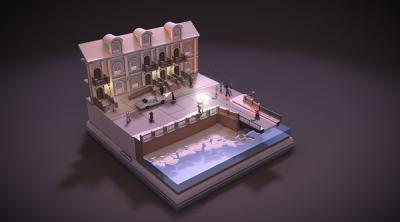 Screenshot of Hitman GO