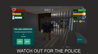 Screenshot of Hobo life simulator