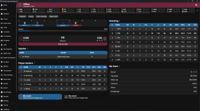 Screenshot of Hockey Legacy Manager 24