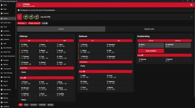 Screenshot of Hockey Legacy Manager 24