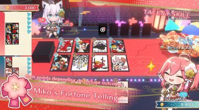 Capture d'écran de hololive Holo's Hanafuda
