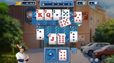 Screenshot of Home Run Solitaire