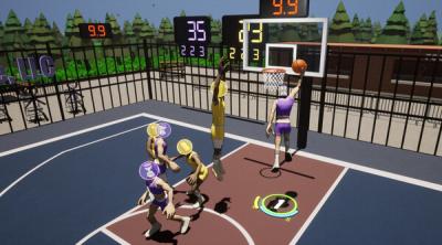 Screenshot of Hooptown Hero