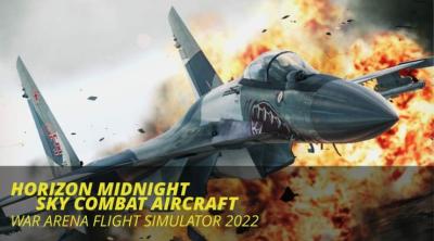 Logo of Horizon Midnight Sky Combat Aircraft - War Arena Flight Simulator 2022
