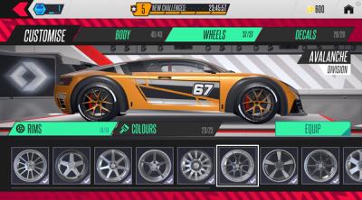 Screenshot of Hot Lap League