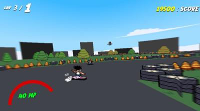 Screenshot of Hoverboard Chase