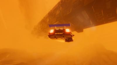 Screenshot of Hovercars 3077: Underground racing