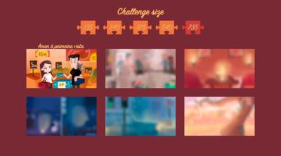 Screenshot of How Buddyas parents met - a jigsaw puzzle tale