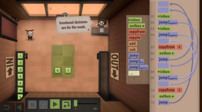 Capture d'écran de Human Resource Machine