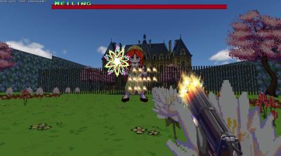 Screenshot of I Am Sakuya: Touhou FPS Game