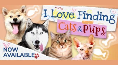 Logo of I Love Finding Cats & Pups