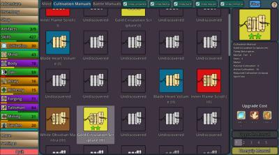 Screenshot of Idle Cultivation
