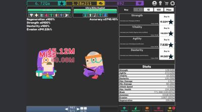 Screenshot of Idle Superpowers