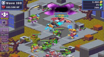 Screenshot of Idle TD: Heroes vs Zombies