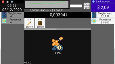 Screenshot of IdleCoin