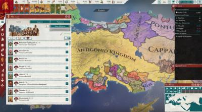 Capture d'écran de Imperator: Rome