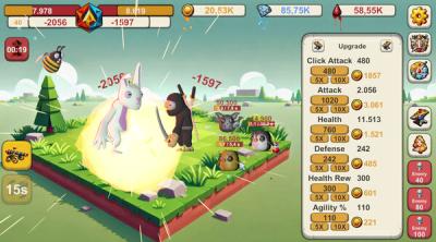 Screenshot of Infinite Idle: Online Clicker RPG