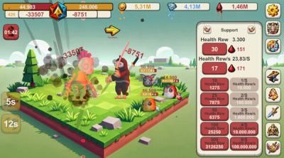 Screenshot of Infinite Idle: Online Clicker RPG