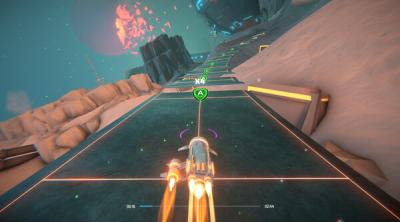 Screenshot of Invector: Rhythm Galaxy