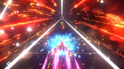 Screenshot of Invector: Rhythm Galaxy