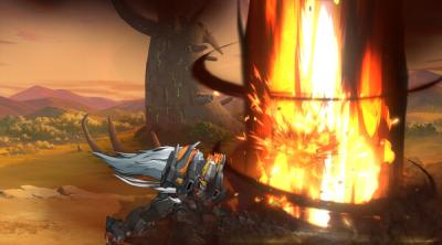 Screenshot of Iron Saga VS