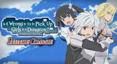Logo of Is It Wrong to Try to Pick Up Girls in a Dungeon? Familia Myth Infinite Combate