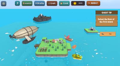 Screenshot of Island Idle RPG