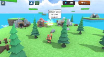 Screenshot of Island Idle RPG