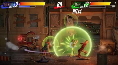 Screenshot of Itadaki Smash