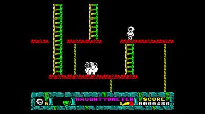 Screenshot of Jack the Nipper II C64CPCSpectrum