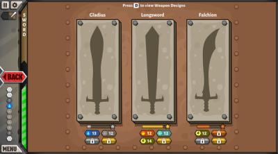 Screenshot of Jacksmith: Weapons and Warriors