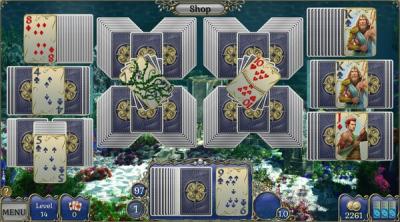 Screenshot of Jewel Match Atlantis Solitaire 4