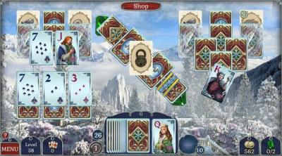 Screenshot of Jewel Match Solitaire Winterscapes 2