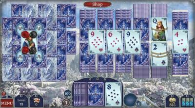 Screenshot of Jewel Match Solitaire Winterscapes 2