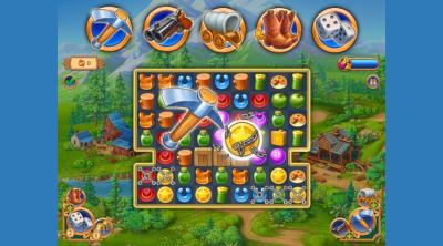 Screenshot of Jewels of the Wild West: Match 3 Puzzle Game