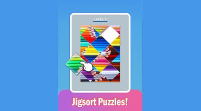 Screenshot of Jigsort Puzzles