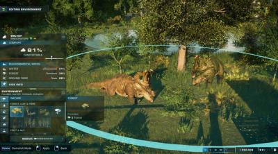 Capture d'écran de Jurassic World Evolution 2