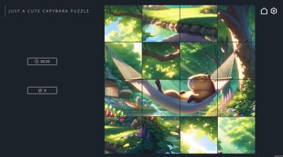 Screenshot of Just a Cute Capybara Puzzle