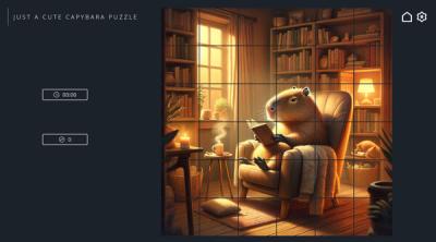 Screenshot of Just a Cute Capybara Puzzle