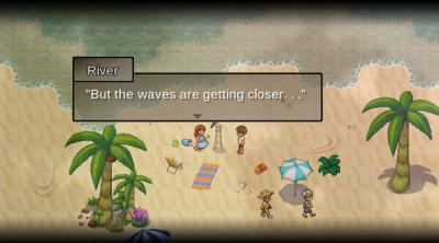 Screenshot of Just A To the Moon Series Beach Episode